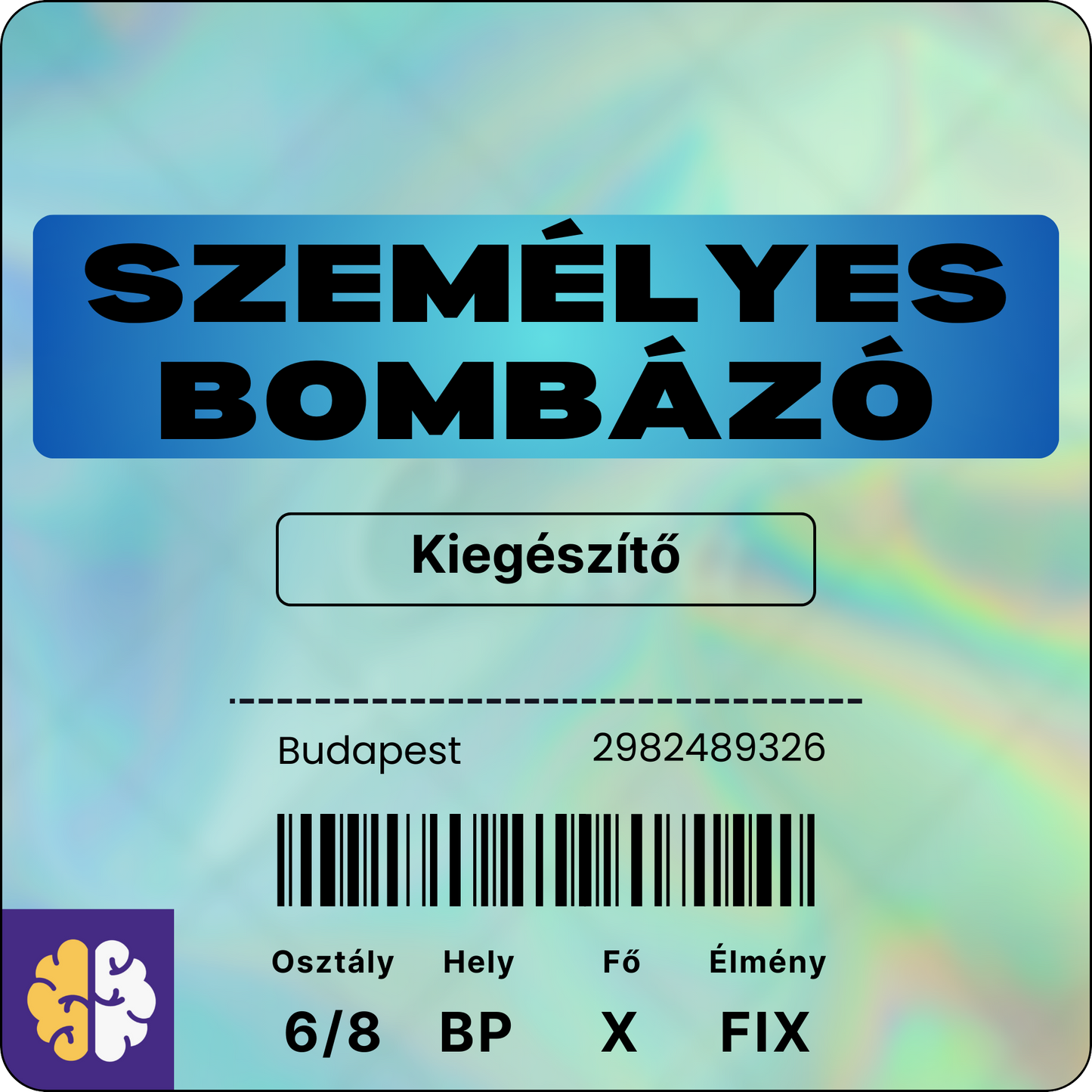 Személyes kiegészítő