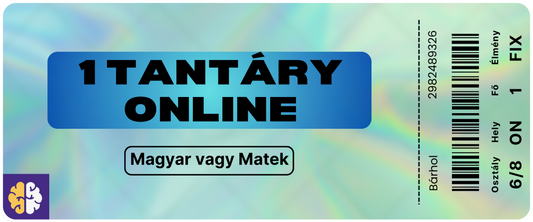 Online maximalizáló 1 tantárgy