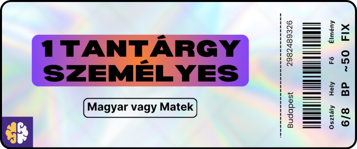 Személyes bombázó 1 tantárgy