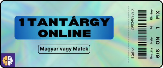 Online maximalizáló 1 tantárgy
